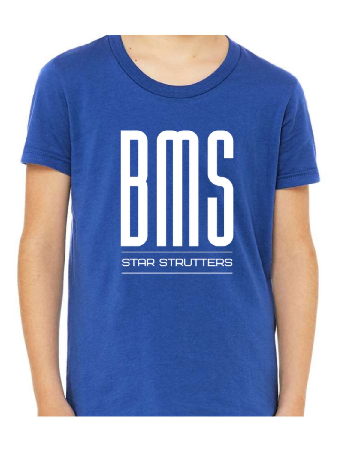 Blue BMS Round Neck