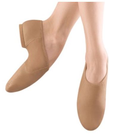 TAN Adult Bloch  Neo-Flex Jazz Shoe Web