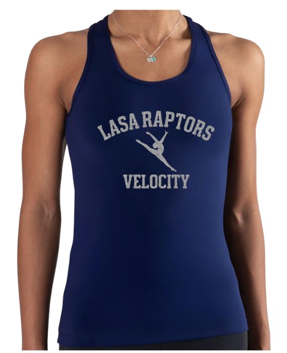 NAVY TANK W/ VELOCITY LOGO