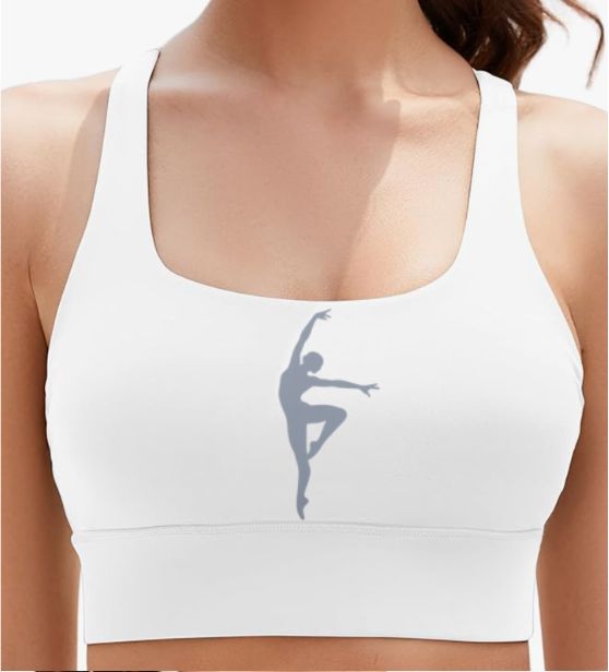 DYNASTY White Sports Bra