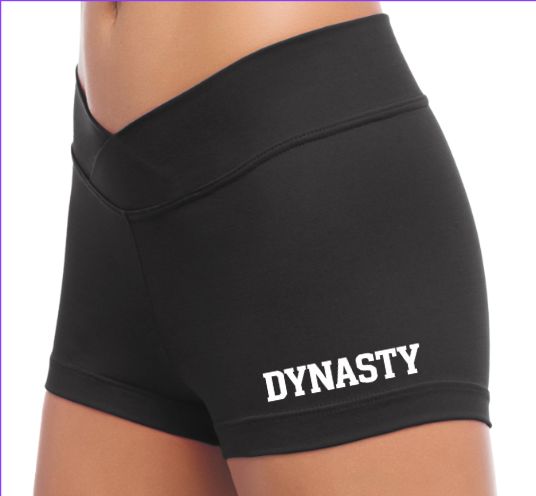 DYNASTY V-Waist Practice Short w/team name