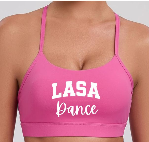 Pink LASA Dance Bra