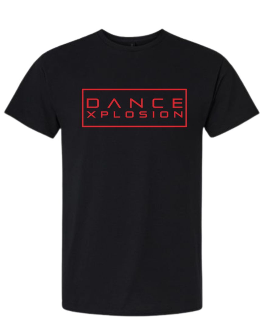 Simple Blk/Red DXP Tee