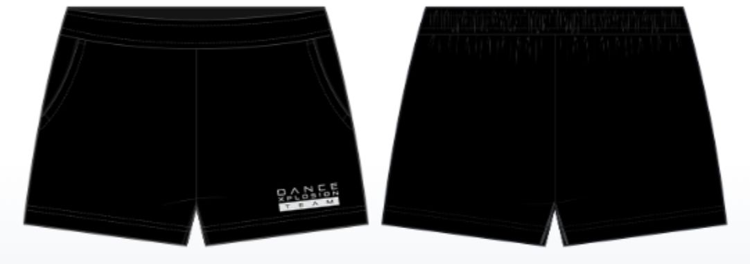 DXP TEAM Raw Edge Shorts