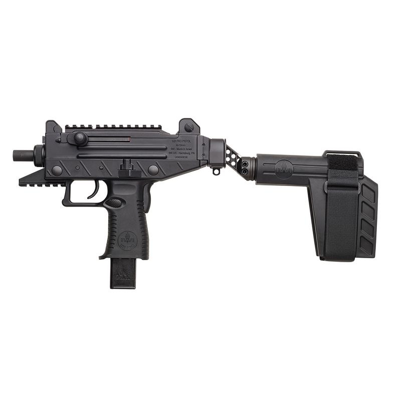 IWI Uzi Pro 9mm w/ folding brace