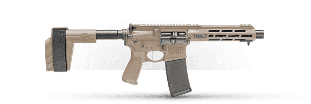 Springfield Saint 5.56 Pistol FDE 7.5" barrel w/ arm brace