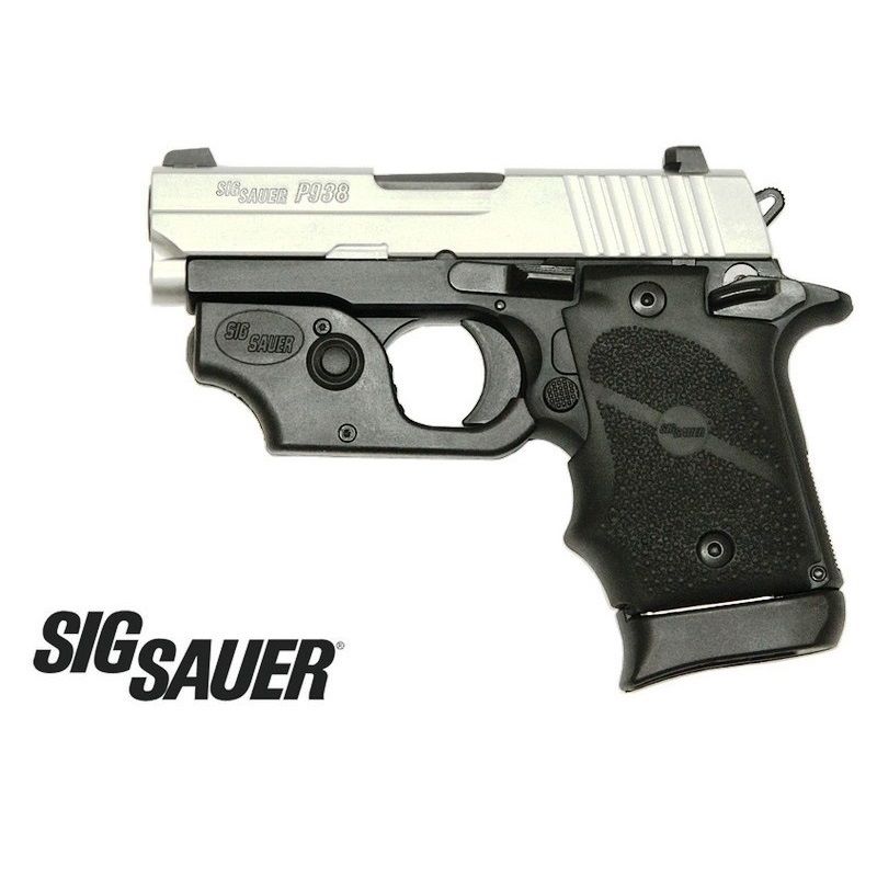 Sig Sauer P938 9mm w/ red laser