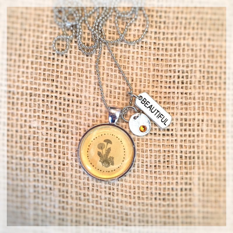 5. Dandelion &quot;Beautiful&quot; Necklace