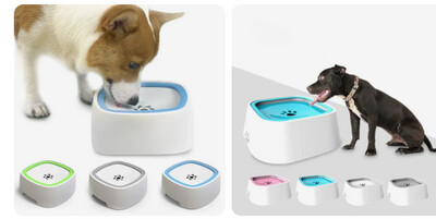 Pet floating water bowl