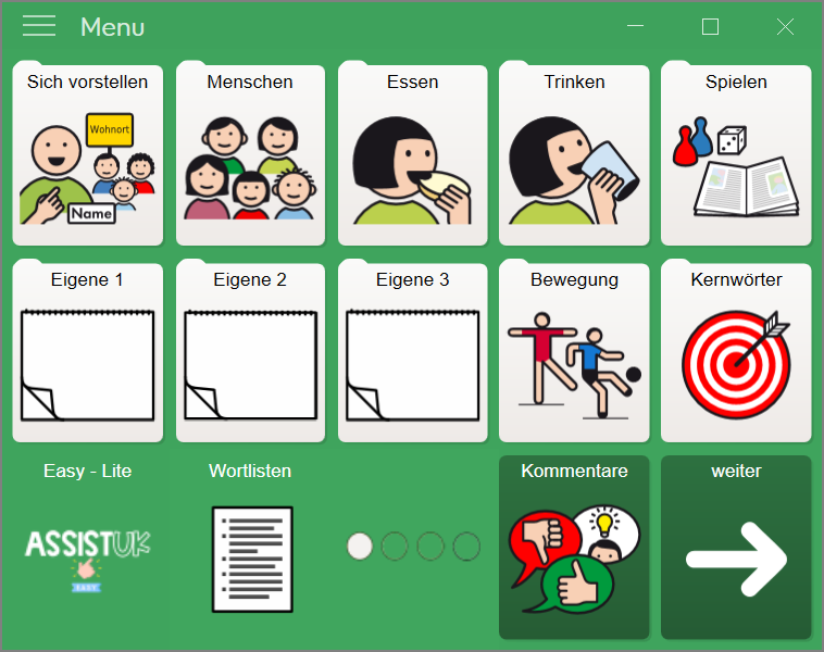 Easy 3x5 Lite für Grid 3 (Windows)