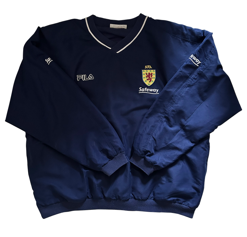 Player Issue 2000 Fila Scotland Training Top (XL)