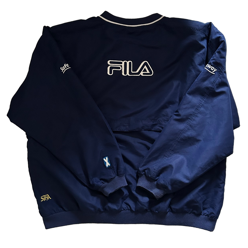 Player Issue 2000 Fila Scotland Training Top (XL)