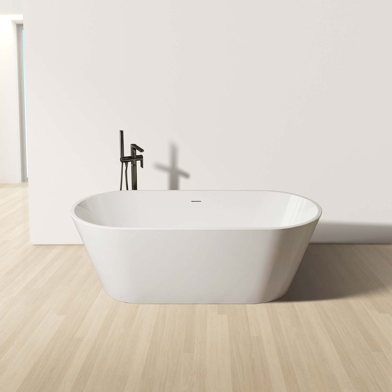 Sani-Homes vrijstaand bad 180x80 cm wit