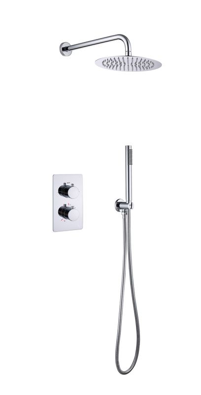 Aloni Inbouw Thermostatische Doucheset met Regendouchekop (Ø25CM) (meerdere kleuren)