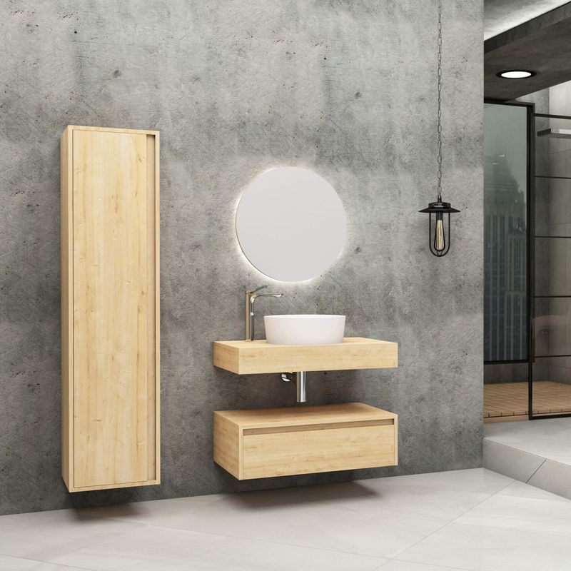 Aloni Lina Onderkast (80CM) - Safir