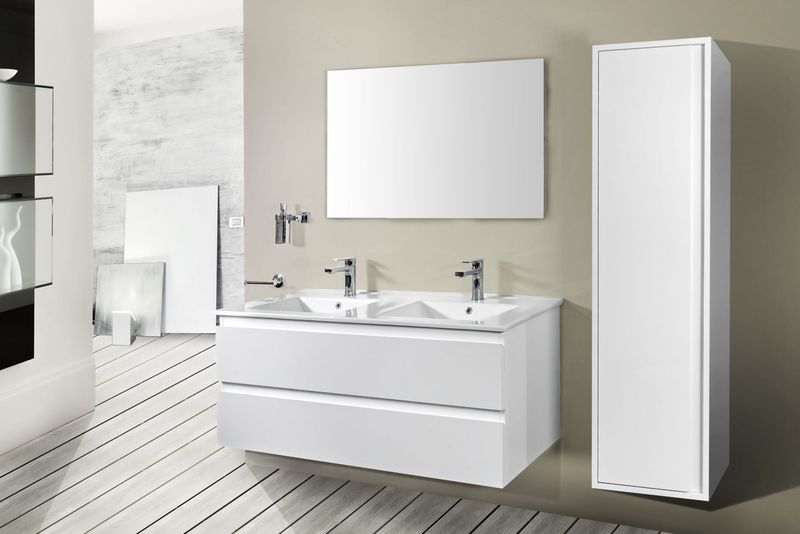 Aloni Sally Onderkast (120CM) - Mat Wit