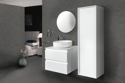 Aloni Sally Onderkast (60CM) - Wit Glossy
