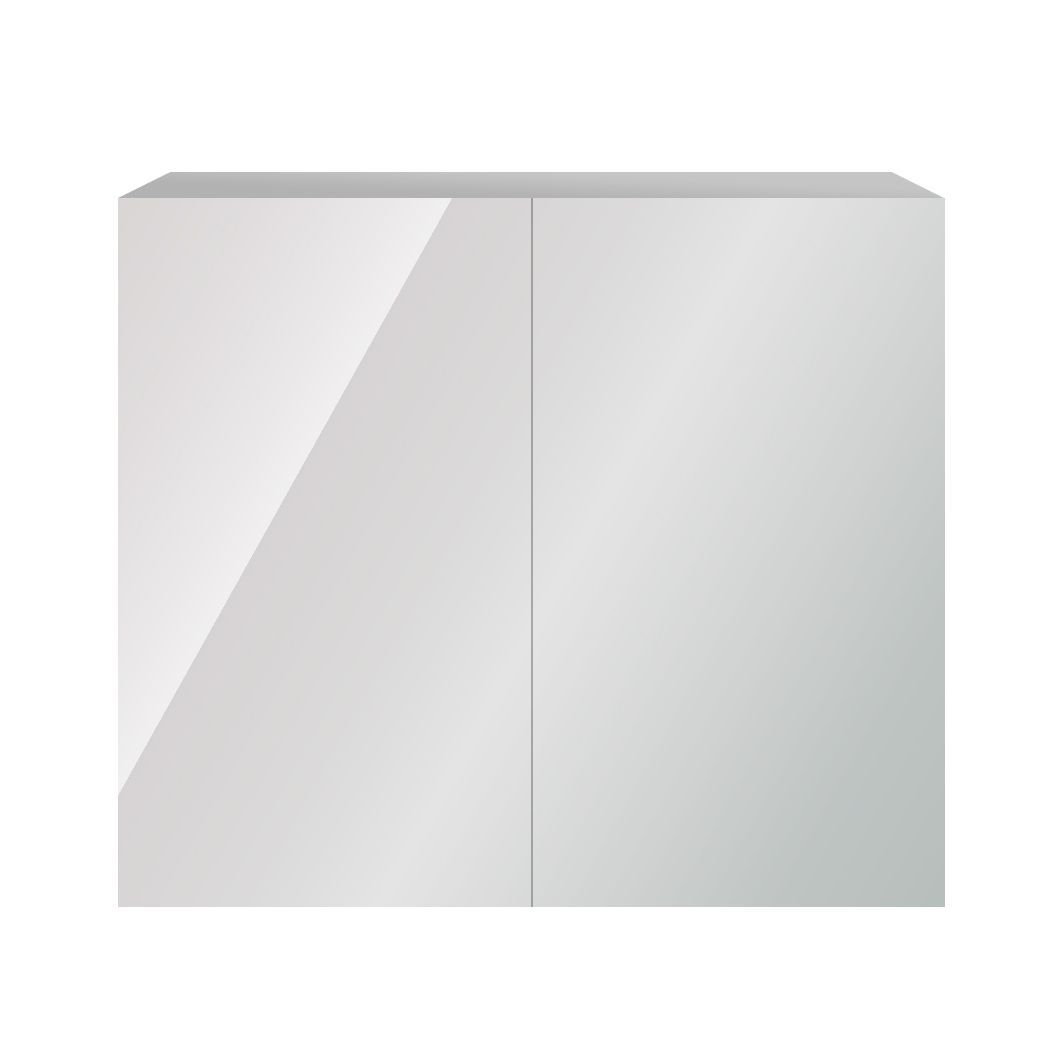 Aloni Sally Spiegelkast, 2 Deuren (60X70CM) - Aluminium