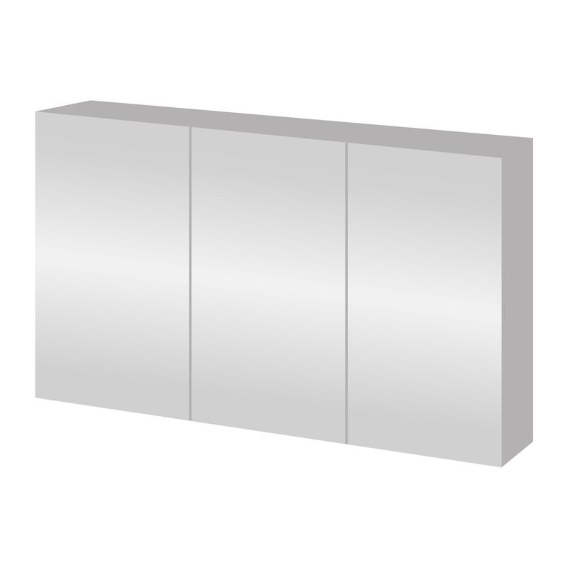Aloni Sally Spiegelkast, 3 Deuren (120X70CM) - Aluminium