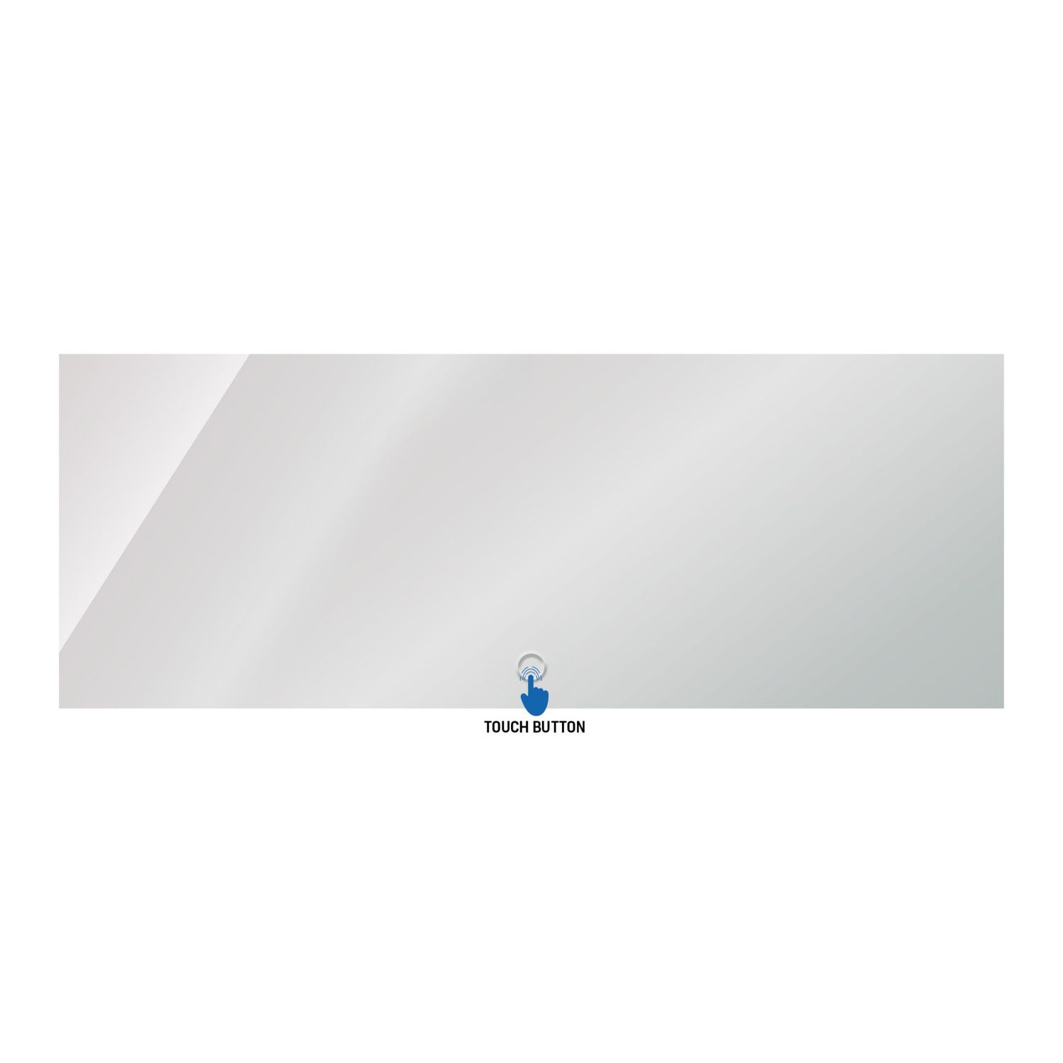 Aloni Queen Rechthoekige LED-Spiegel (160X60CM)