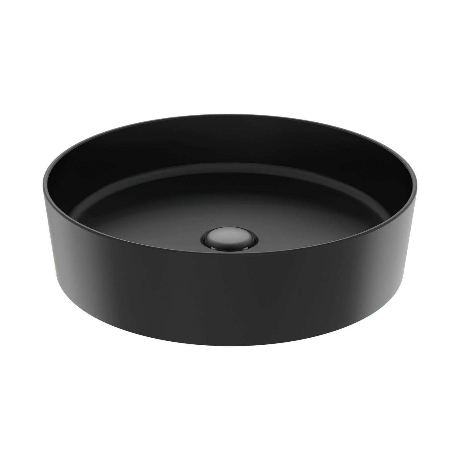 Creavit Loop Opbouw Waskom (45CM) Zwart
