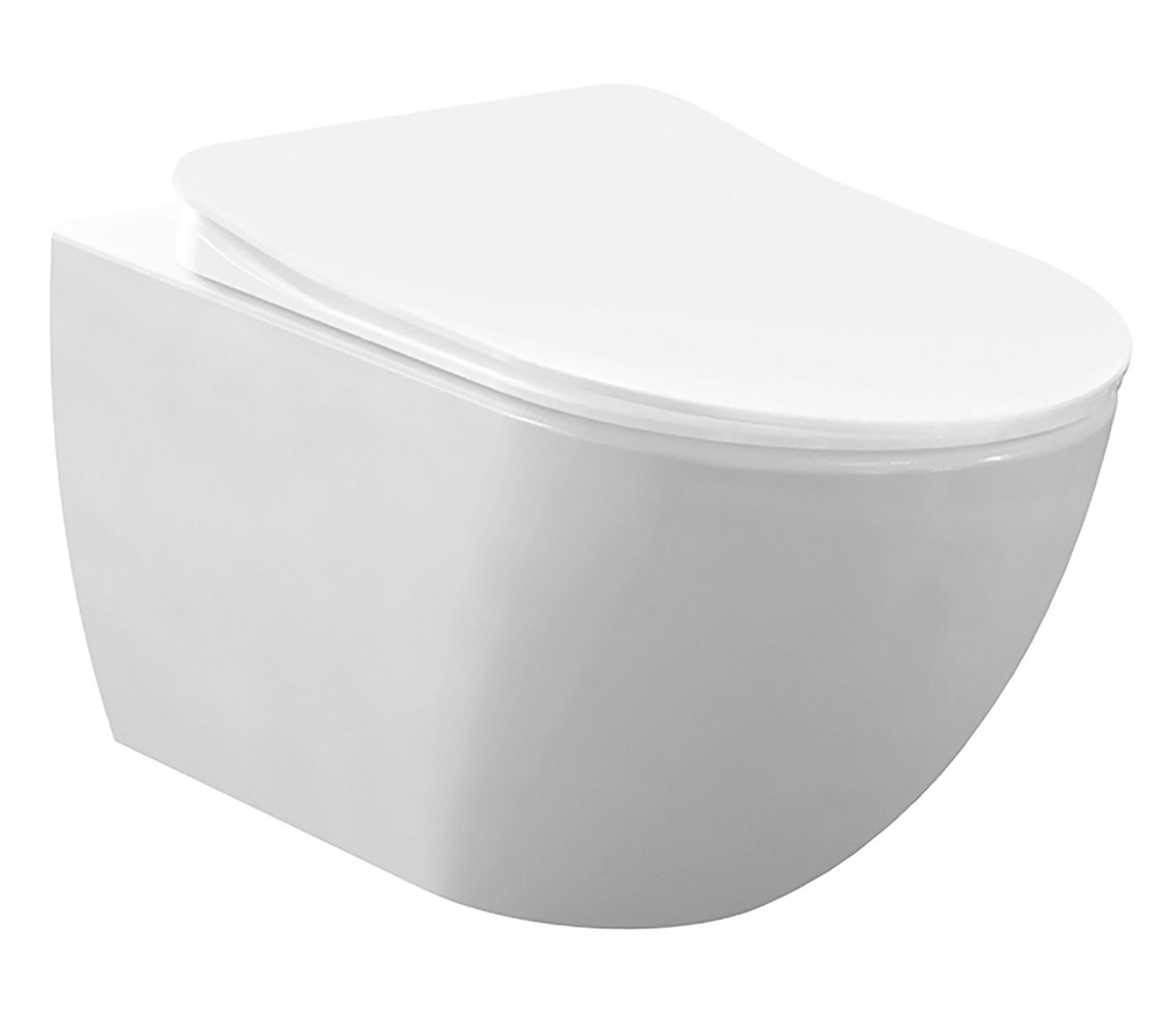 Design Ophang WC Wit, Rimoff Verborgen Bevestiging