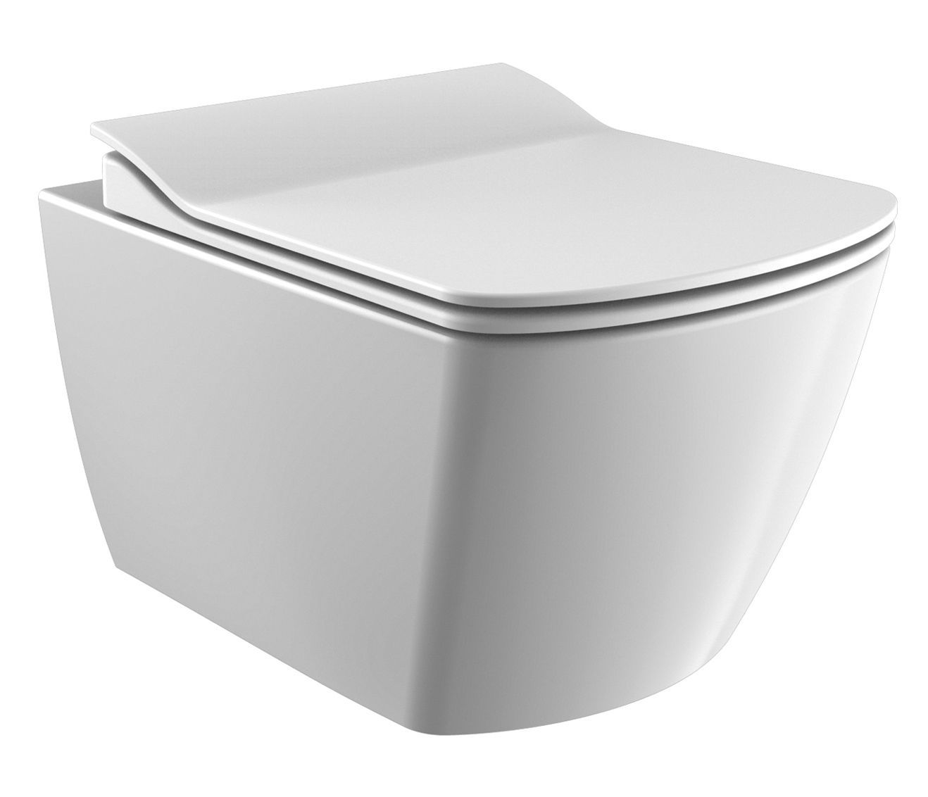 Design Ophang WC Wit, Rimoff Verborgen Bevestiging