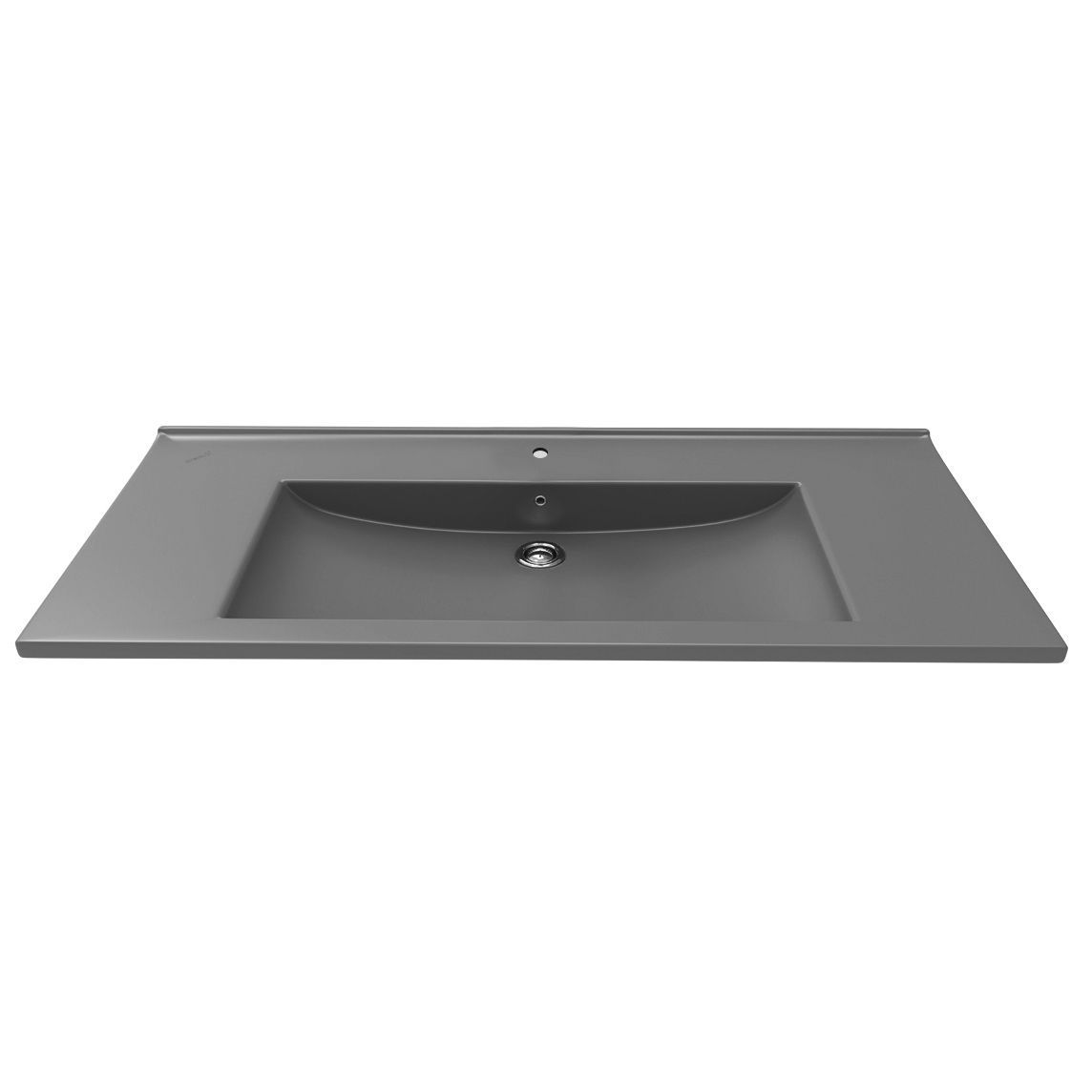 Keramische Wastafel (100CM) - Antraciet