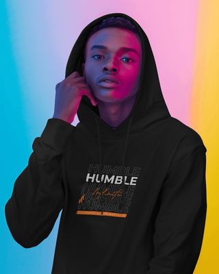 Black Infinite &quot;Humble&quot; Hoodie