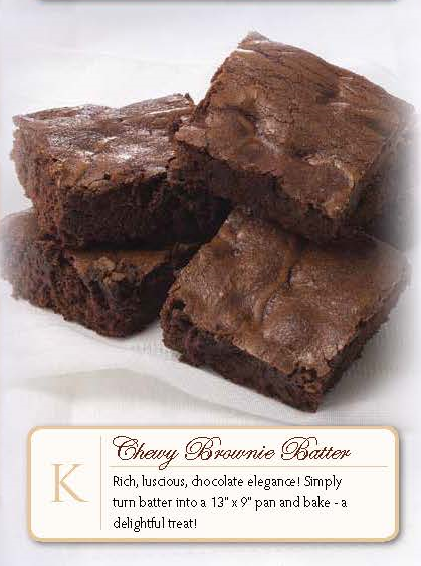 Chewy Brownie Batter