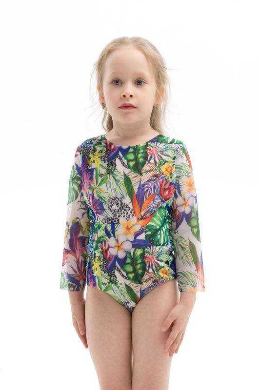 Kids one-piece smart swimsuit Tropical Vibes
