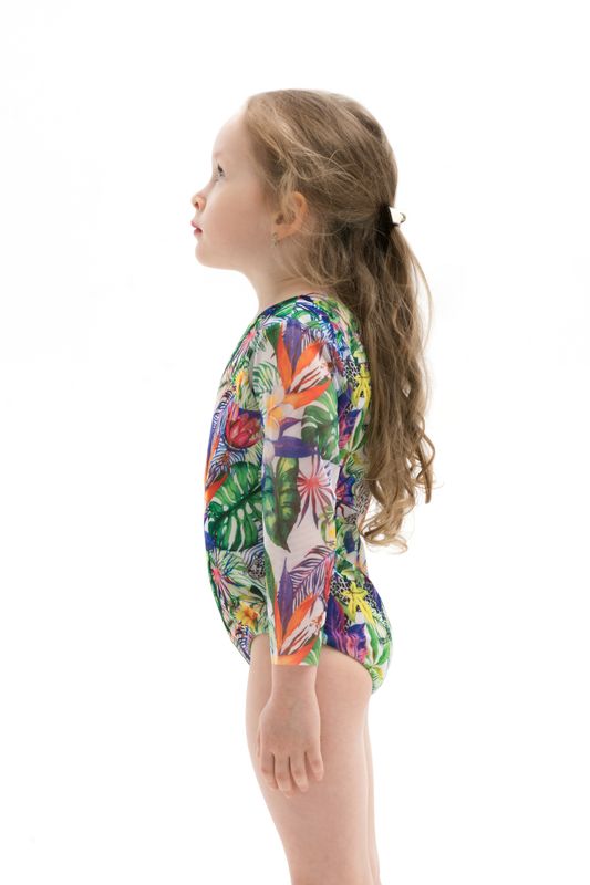 Kids one-piece smart swimsuit Tropical Vibes