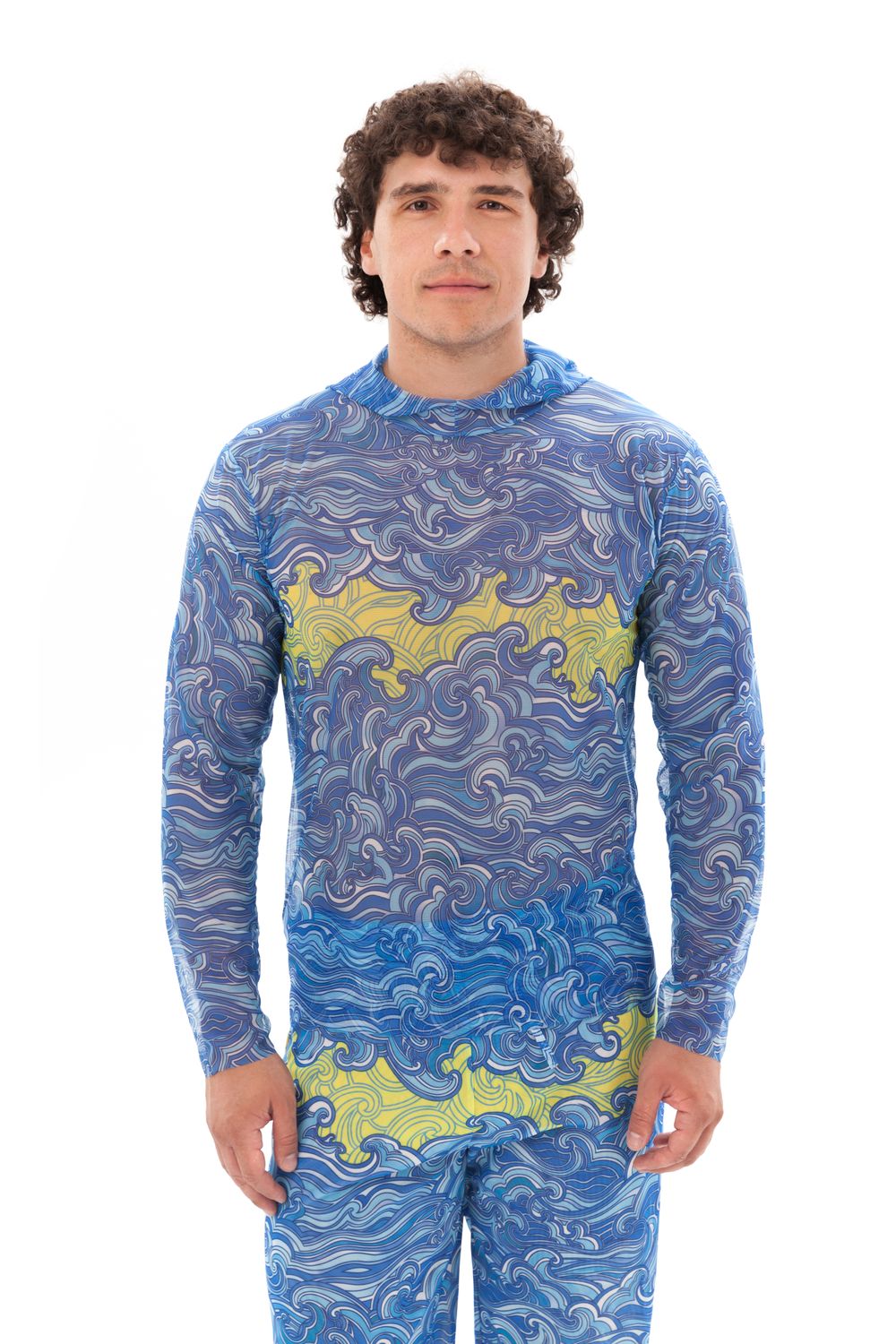Men&#39;s T-shirt &quot;Waves&quot; Heavy