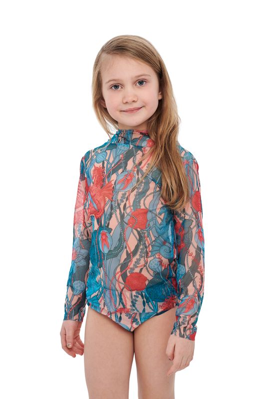 KID's Smart T-shirt with Hood "Seaunicorns"