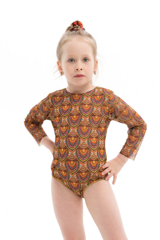 Kids one-piece smart swimsuit Ethnic