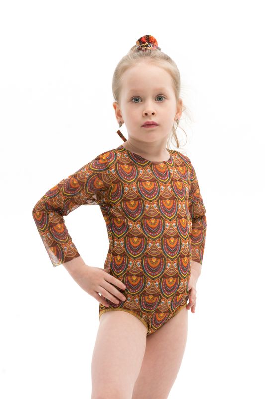 Kids one-piece smart swimsuit Ethnic