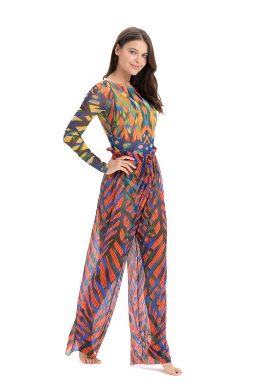 Beach pants "Palms"