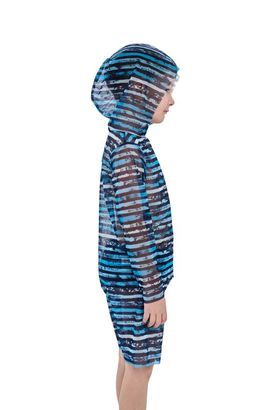 KID's Smart T-shirt with Hood "Navy"