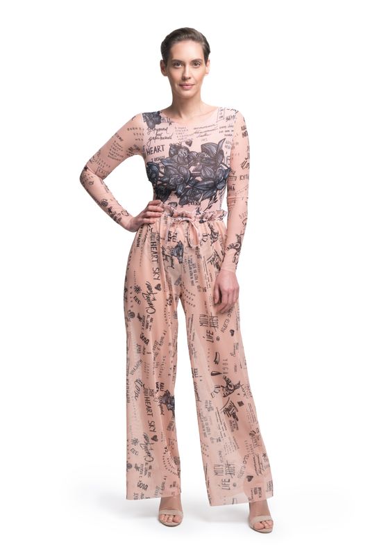 Beach pants &quot;Nude&quot;