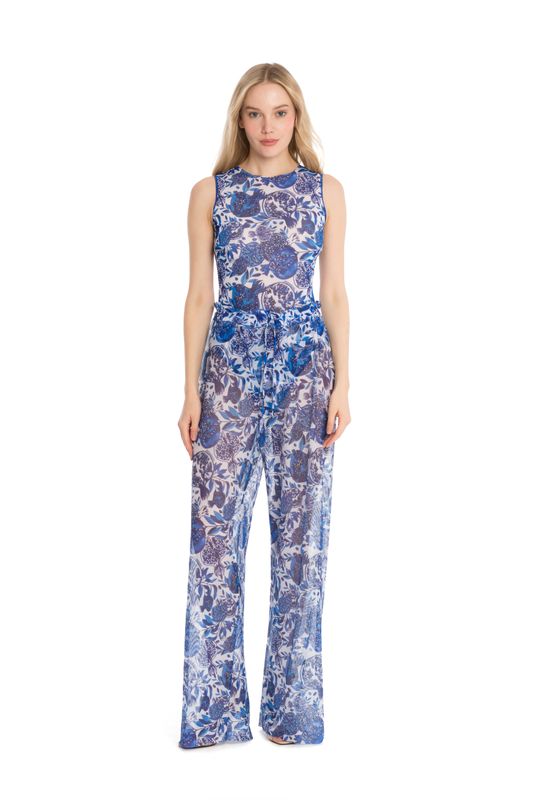 Beach pants &quot;Pomegranate Blue&quot;