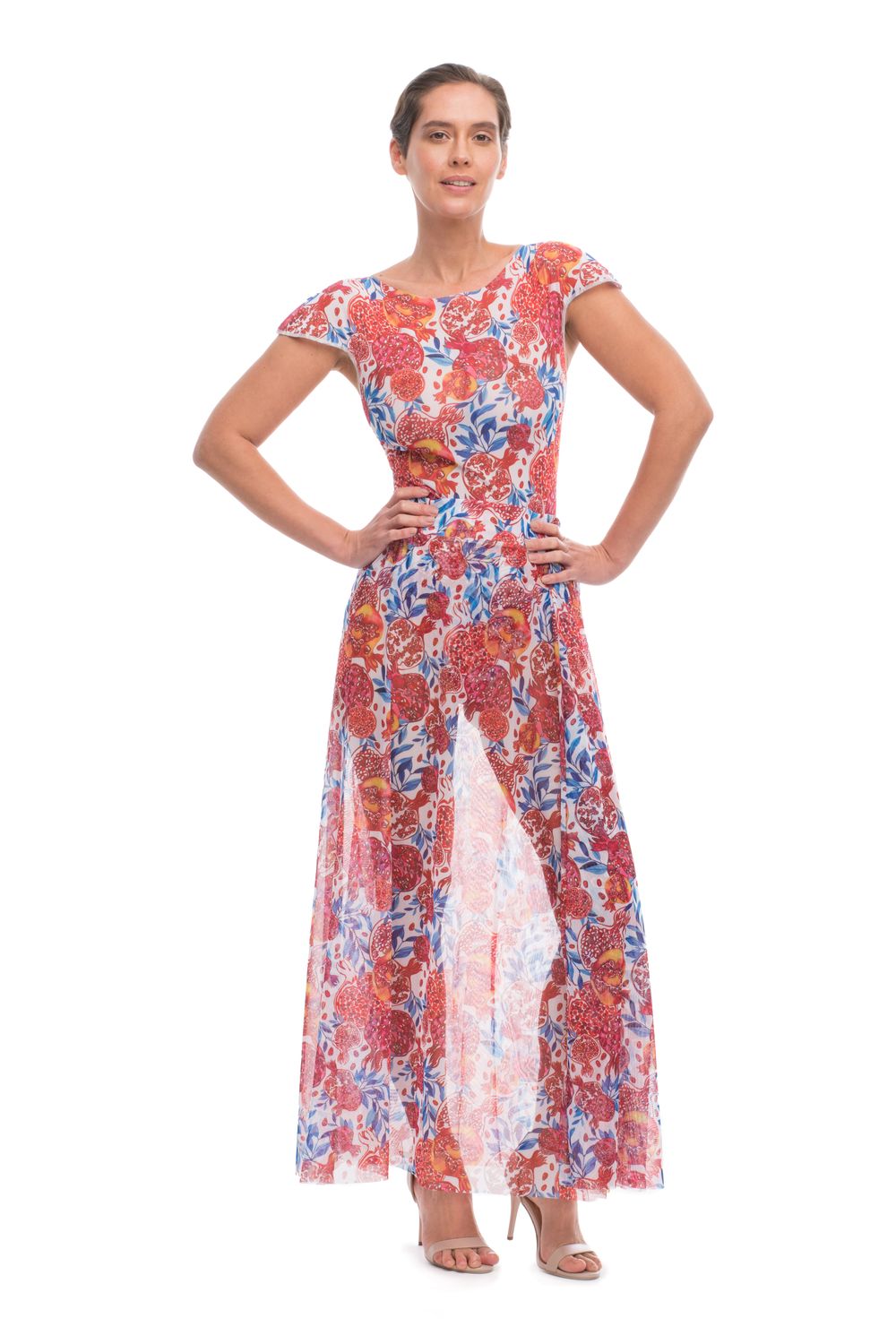 Beach skirt "Pomegranate Red"