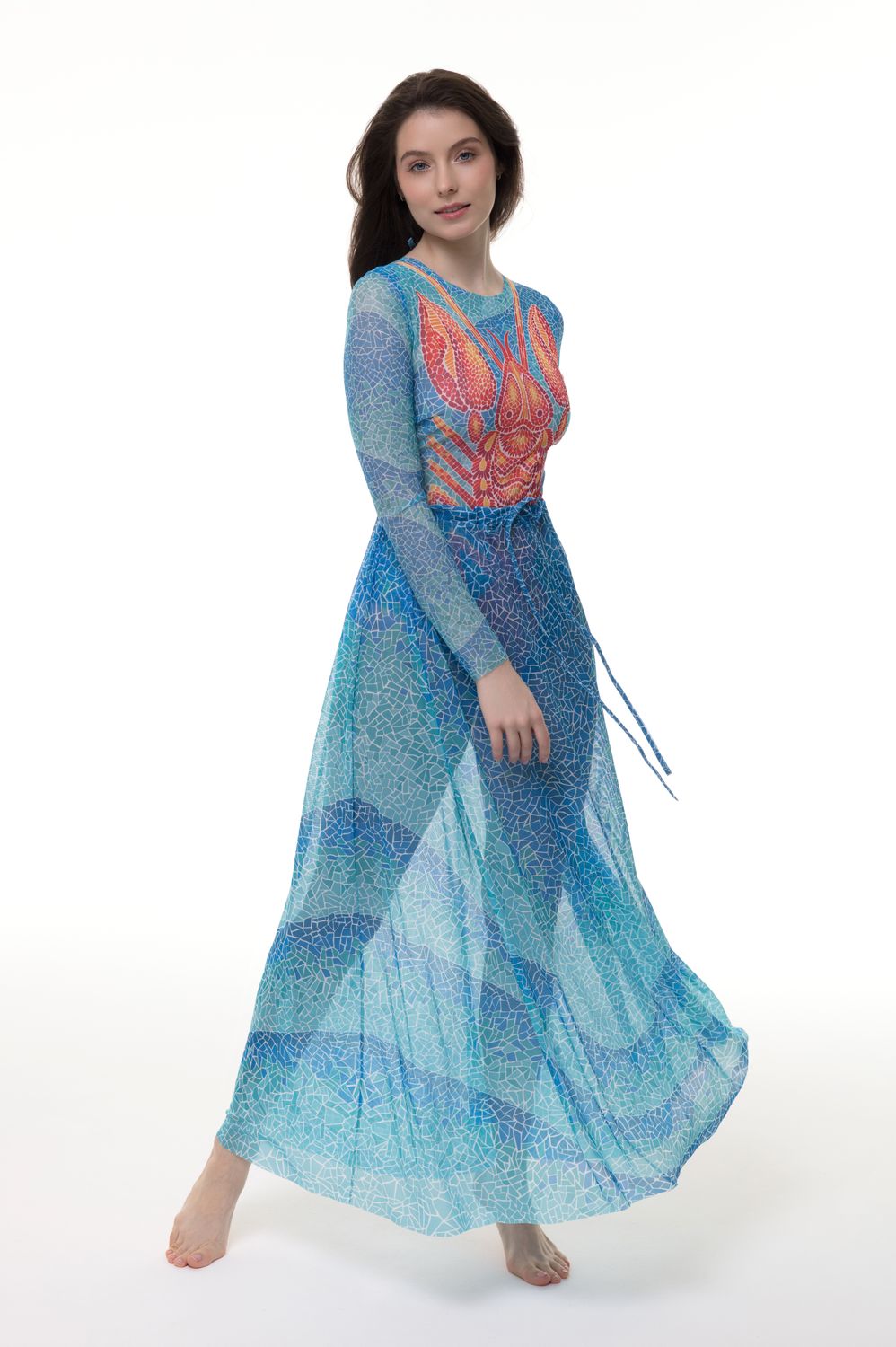 Beach skirt &quot;Wave Mosaic&quot;