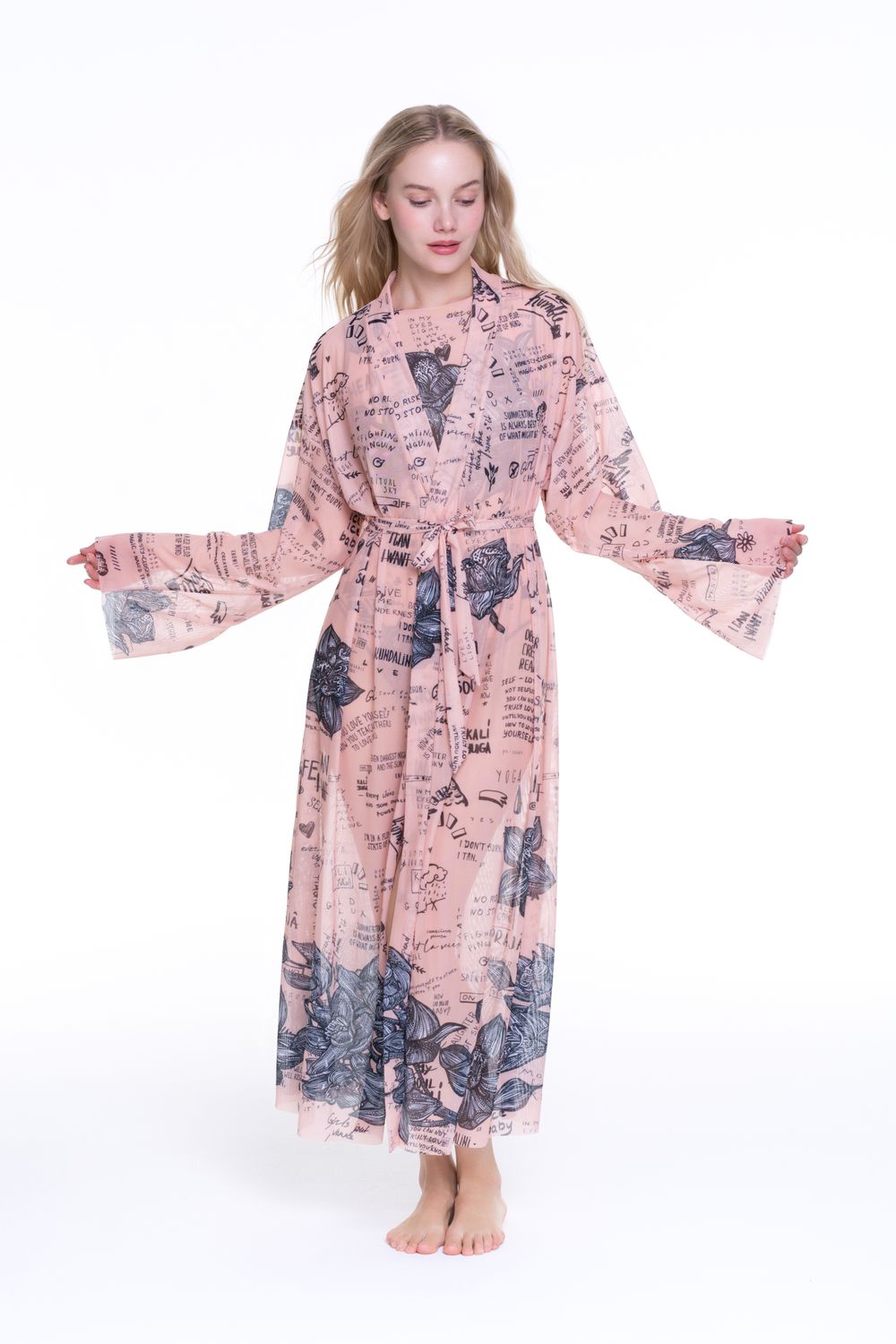 Robe &quot;Nude Body-Art&quot;