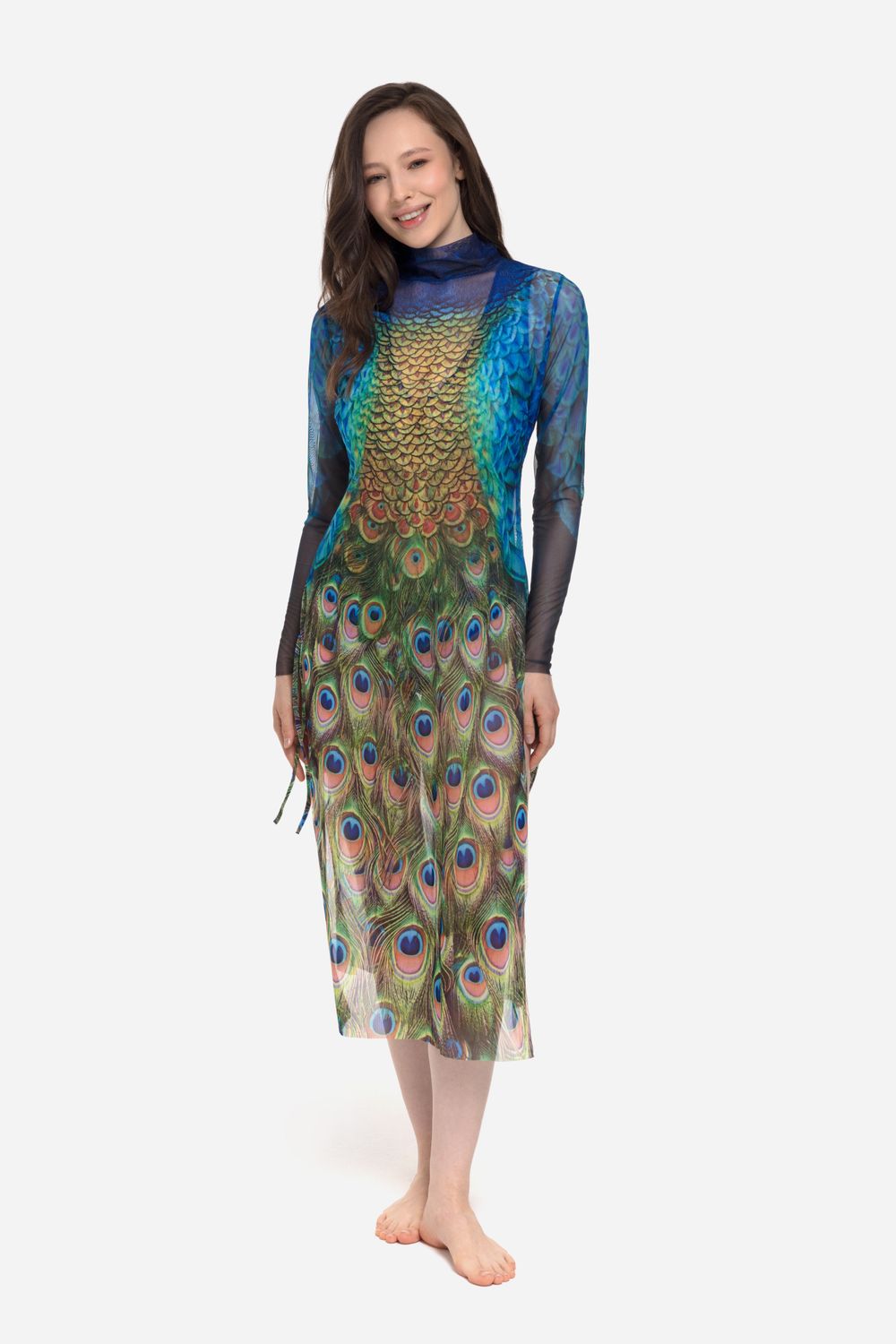 Tunic Dress &quot;Peacock Mayura&quot;