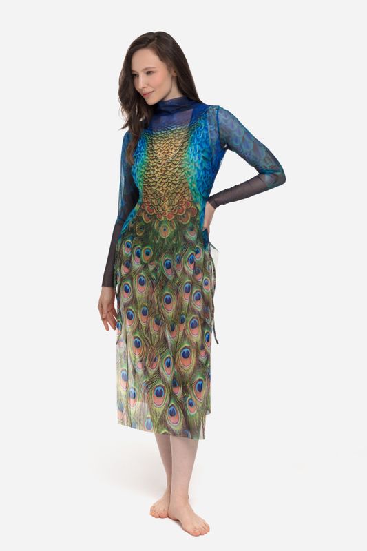 Tunic Dress "Peacock Mayura"