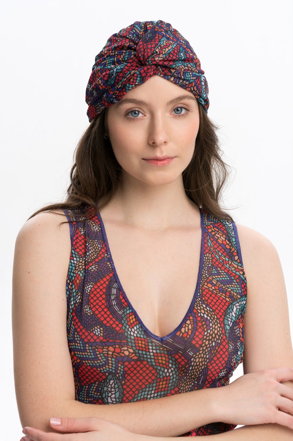 Turban Snakes Mosaic