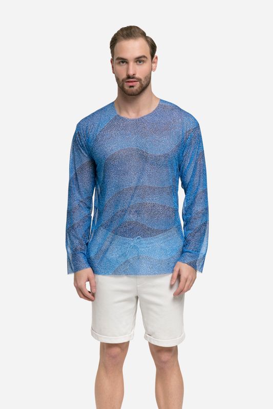 Men&#39;s T-shirt &quot;Wave Mosaic&quot; (Heavy)