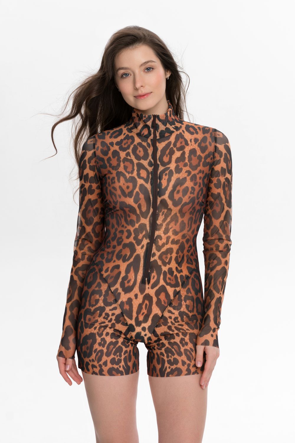 Jumpsuit with shorts &quot;Leopard 25&quot;