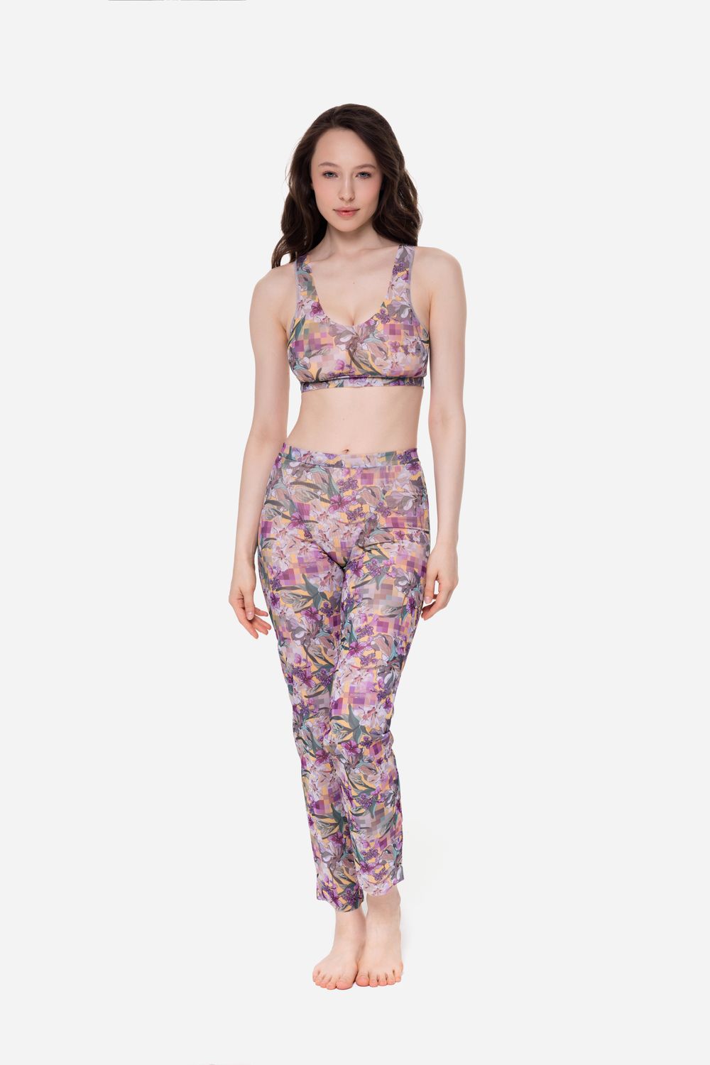 Burkini &quot;Wild Flowers Pixel&quot;