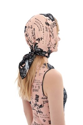 Scarf Nude Body Art